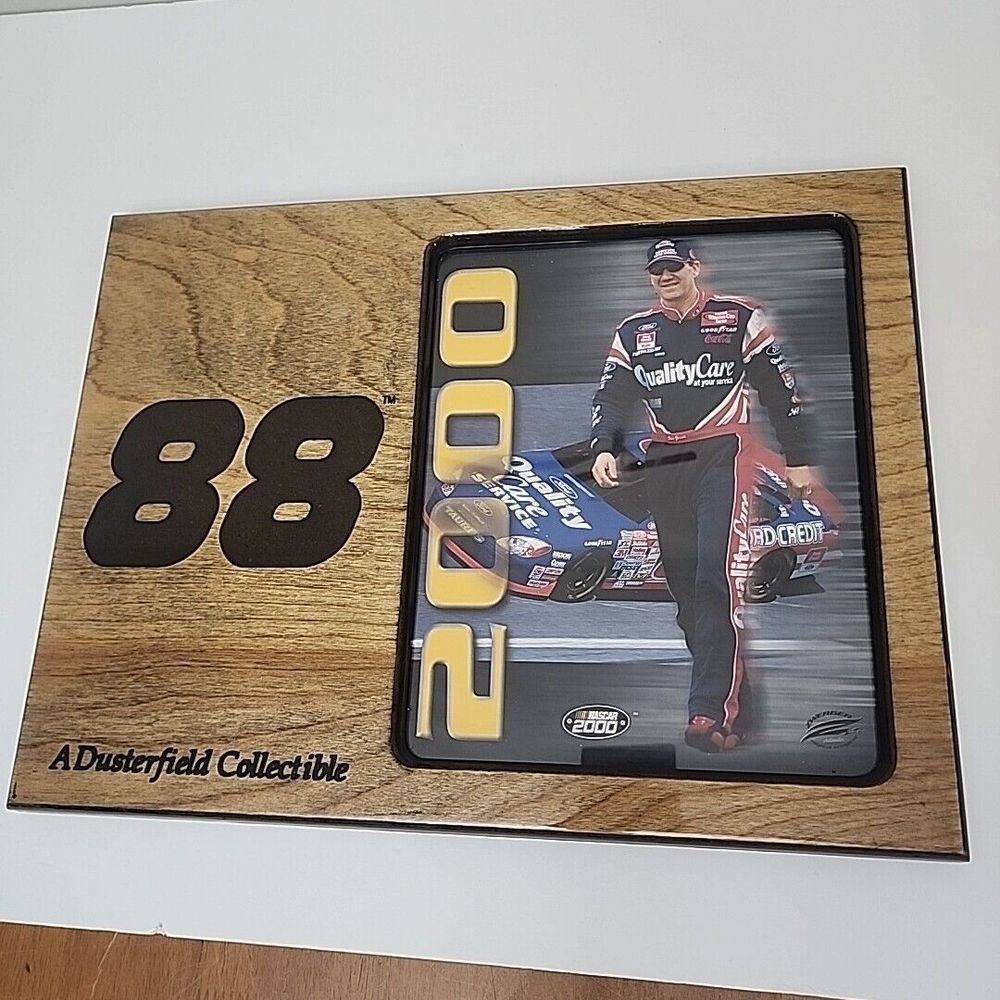 Dale Jarrett 2000 Dusterfield Collectible Plaque‎ NASCAR #88